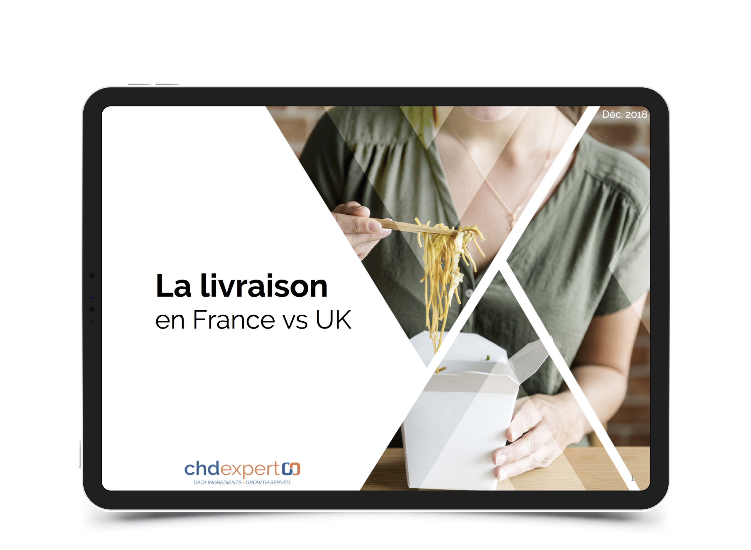 La livraison de repas en France et en UK • 2018